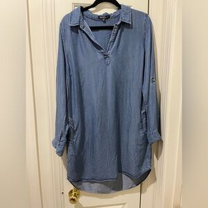 Denim dress Sz M super soft and comfy